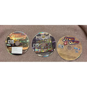 Jewel Quest pc games (3) Mysteries, Sleepless Star Discs Only